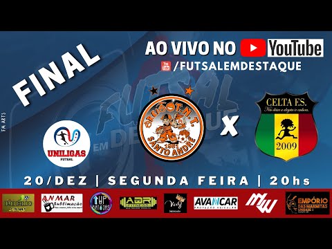 AO VIVO - FINAL DA UNILIGAS 2021, O MELHOR FUTSAL DO ABC -  AREIAO TNT X CELTA FS