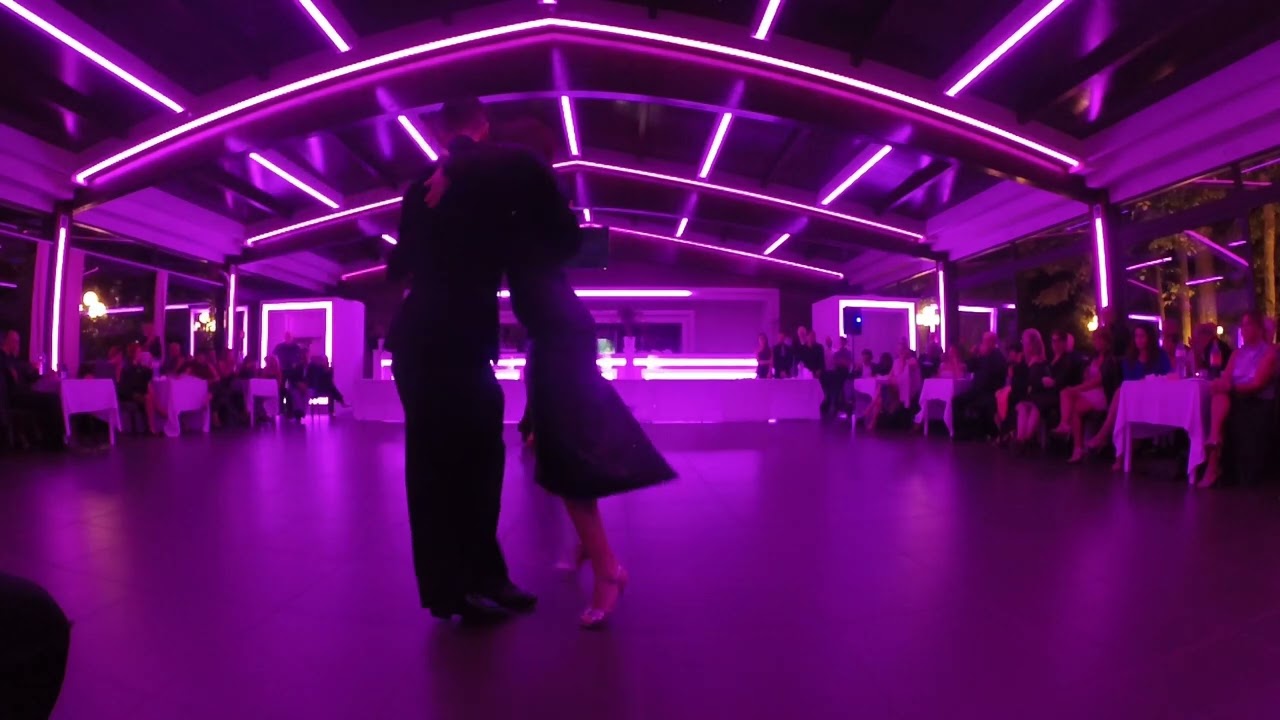 Tango Grupal.Gustavo Rosas.Gisela Natoli.Luca Morale.Francesca Santangelo en Salerno.Oct 2016.ITALY