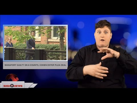 Sign1News 8.21.18 - News for the deaf community powered by CNN in American Sign Language (ASL)