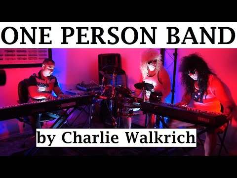Single Person Plays Multiple Instruments (One Person Band) Official Music Video Charlie Walkrich