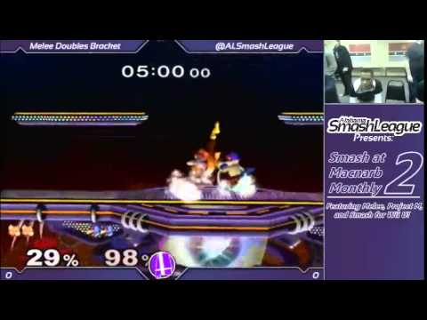 Smash at Macnarb 2 - DJ Dickdown (Fox) vs. Paige (Falco) - Melee
