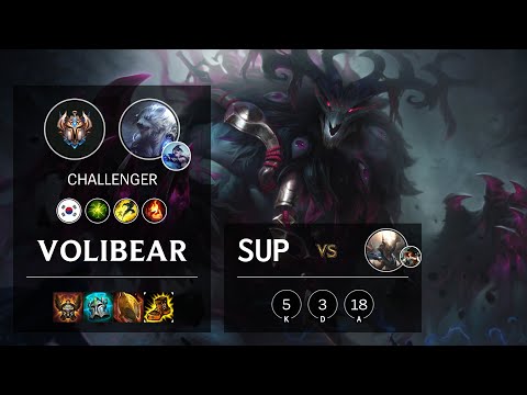 Volibear Support vs Pantheon - KR Challenger Patch 10.22