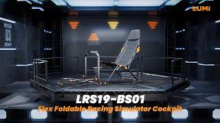 Dynamic Foldable Racing Simulator Cockpit | LRS19-BS01 | LUMI