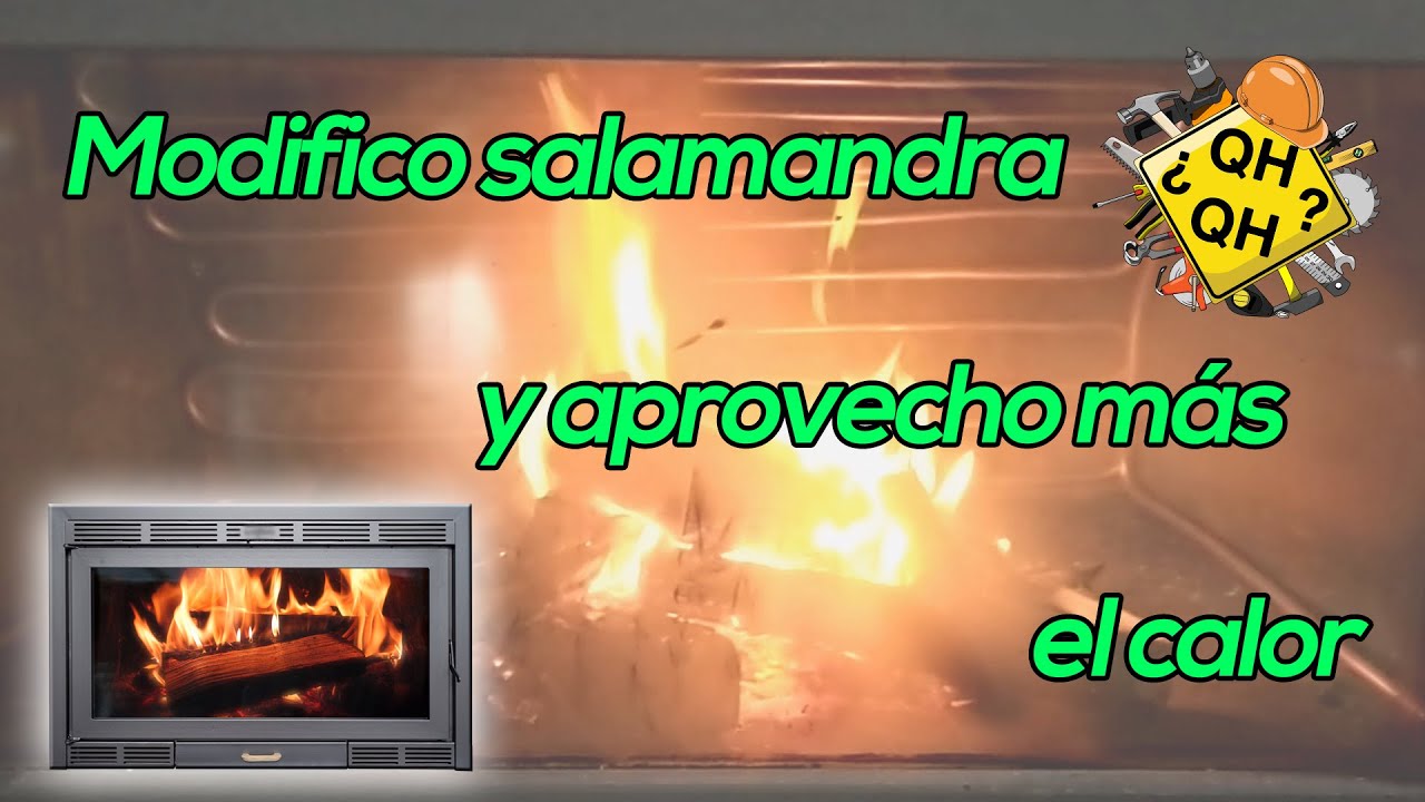 Como aprovechar el calor de la chimenea salamandra 🔥