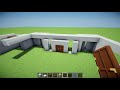 Minecraft how to build a large modern house tutorial 19