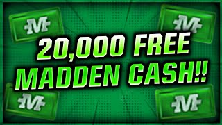 HOW TO GET 20,000 FREE MADDEN CASH IN MADDEN MOBILE 23