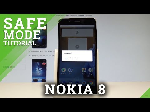 How to Enter Safe Mode in NOKIA 8 - Quit Safe Mode |HardReset.info
