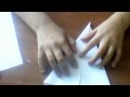 оригами как сделать из обычного листа бумаги а4 коготь - claws 