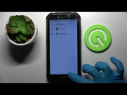 How to Change Default Apps on DOOGEE S40 - Set Default Apps