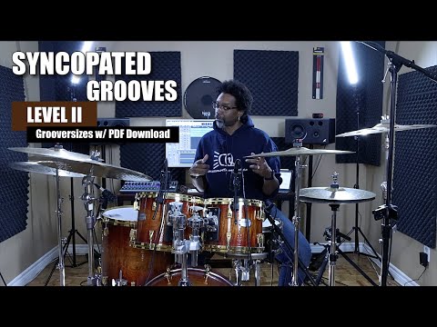 Five More Syncopated Grooves For Beginners & Intermediates - Level II ↗️