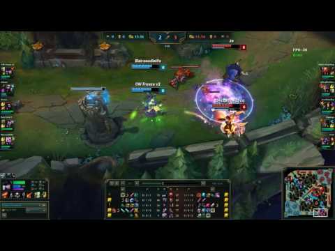 LoL: Freeze Caitlyn vs Draven ADC SEASON2016 May 2016