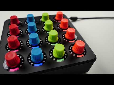 DJ Tech Tools MIDI Fighter Twister 16-Button MIDI Controller (black) image 2