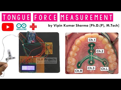 Tongue force Measurement using FSR and Arduino | Measuring swallowing Tongue Pressure | Force sensor