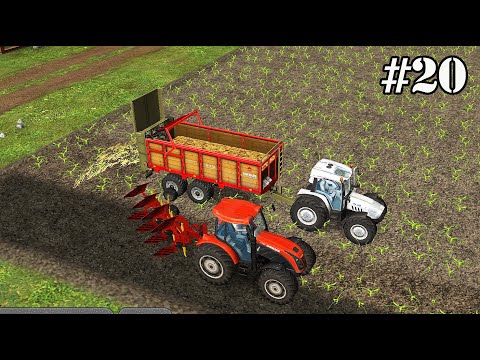 FS 14. Timelapse # 20. Manure spreading, plowing, sowing