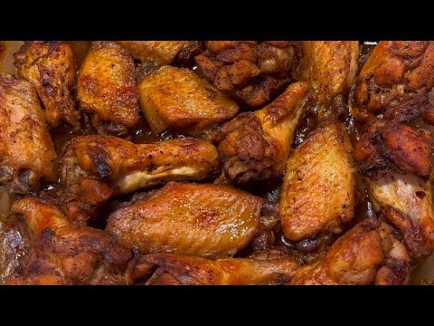 Crispy Oven Baked Chicken Wings | Step-by-Step Recipe