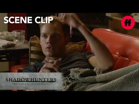 Shadowhunters | Season 1, Episode 11: Jace & Clary Kiss | Freeform
