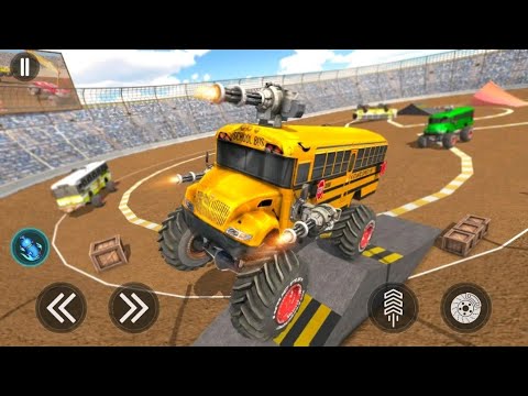 Master American Bus Derby Demolition Crashing Simulator  - Android gameplay.