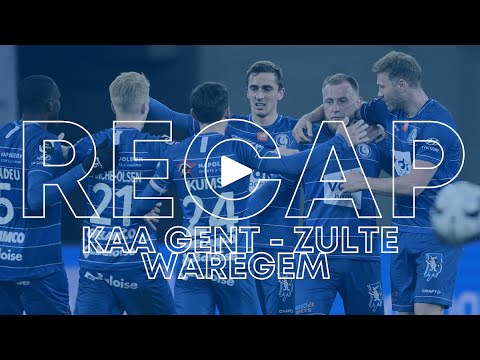 ⏮ Recap KAA Gent - Zulte Waregem (JPL 2021-2022)