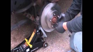How to: 1991 Jeep Wrangler YJ front disk brakes