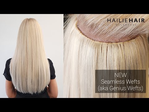 Seamless Hair Extensions NEW GENIUS WEFTS - Hailie Hair