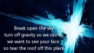 tobyMac Break open the sky with lyrics