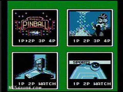 Rock 'n' Ball (NTVIC, 1990) - NES Gameplay