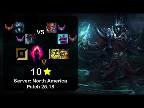 Karthus APC + Maokai vs Lucian + Braum - NA GrandMaster - Patch 25.18