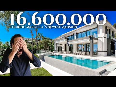New Property Tour! No Script. No Prep. Just Raw Reactions to This 16.6 MIO Marbella Mega Mansion!