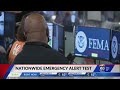 FEMA, FCC nationwide alert test scheduled for Oct. 4