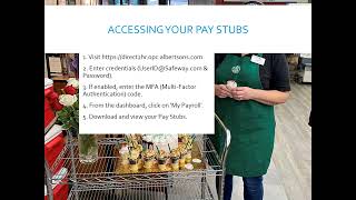 How to Access Albertsons Pay Stubs & W2s