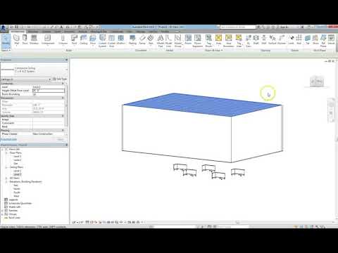 Revit Lesson 12 - Floor Wall And Ceiling Hosted Components