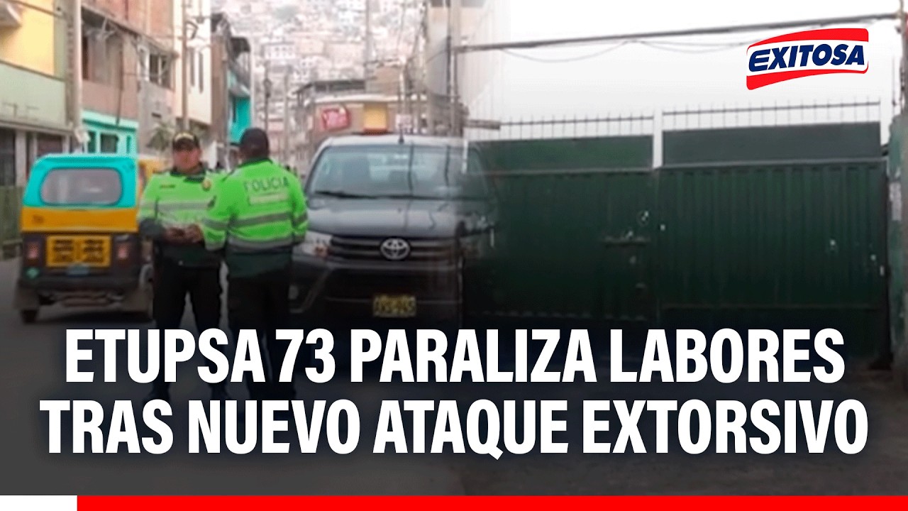 🔴🔵 Etupsa 73 paraliza labores tras nuevo ataque extorsivo
