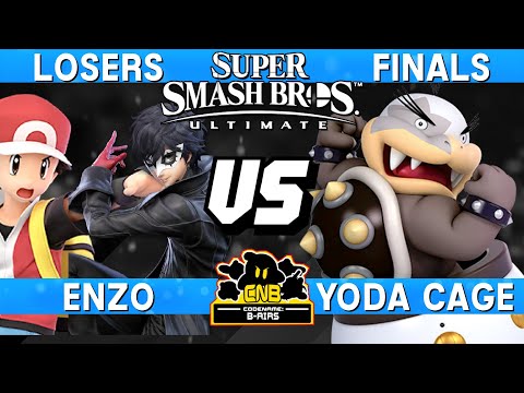 Smash Ultimate Tournament Losers Finals - Enzo (Joker / PT) vs Yoda Cage (Bowser Jr) - CNB 204