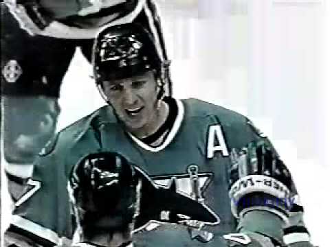 SJ/Cal Game 7 Larionov goal 2-0 94-95 playoffs
