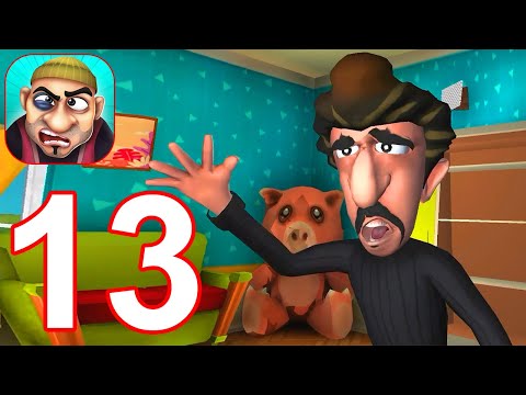 Scary Robber Home Clash - Gameplay Walkthrough Part 13 Howl O Ween Surprise Level (Android, iOS)