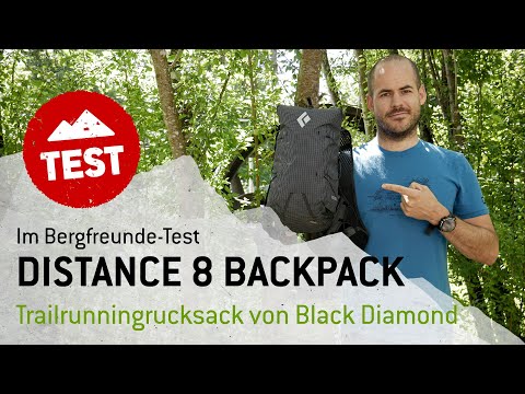 Black Diamond Distance 8 Backpack - Trail running backpack | Free 