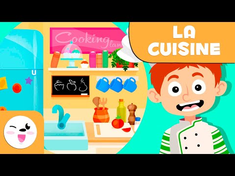 LA CUISINE | Objets de la maison | Vocabulaire pour les enfants