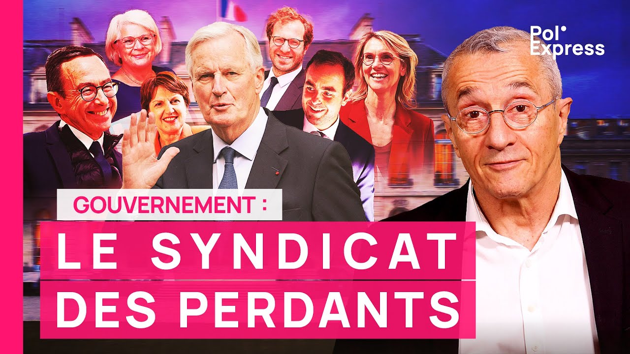 Gouvernement : de la droite moisie aux macronistes rassis, le SYNDICAT DES PERDANTS