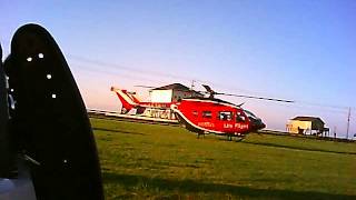 preview picture of video 'LifeFlight lift-off from scene 9-7-2012'