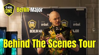 BEHIND THE SCENES TOUR AT ESL One BERLIN WITH Sir Action Slacks! 📹