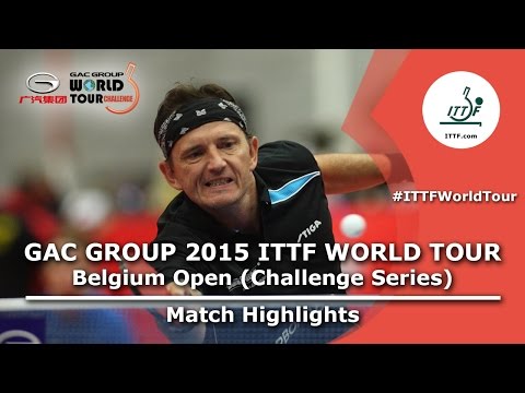 Belgium Open 2015 Highlights: TRAN Anthony vs SAIVE Jean Michel (R 64)