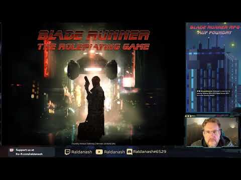 Blade Runner RPG - So ist das Foundry Modul