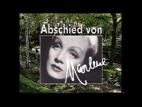 Abschied von Marlene Dietrich, Marlene Dietrich funeral, begravning  1992