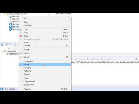 Creating, Running and Building PL/I Projects in Enterprise Developer for Eclipse