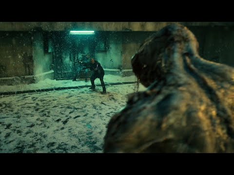 Stranger things4: demogorgon prison fight scene HD