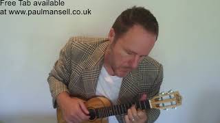 Free Tabs for a classical ukulele piece
