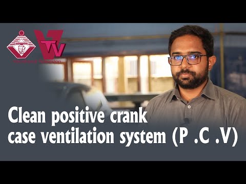 Clean positive crank case ventilation system P C V