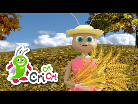 Greierele si furnica | Karaoke | Cantece pentru copii | CriCriCri
