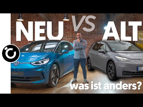 VW ID.3 Facelift im Vergleich - ALT vs NEU, was hat sich getan?