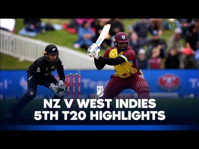 ‘Won’t see better than that!’ 💥 Fire power on full display | NZ v West Indies | T20 Full Highlights